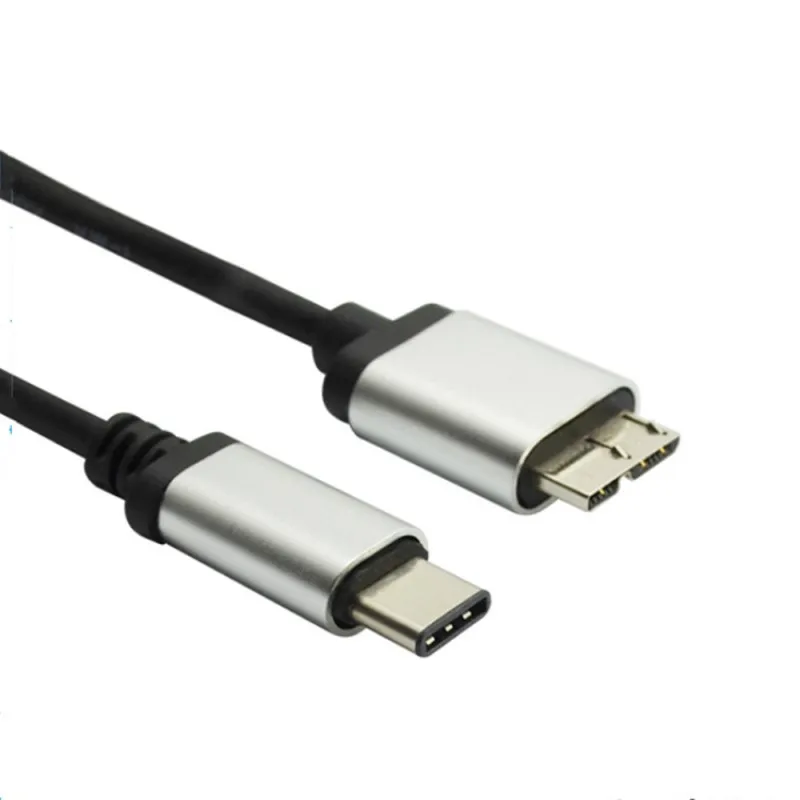 USB Adapter USB C to Micro B Cable For Macbook HDD PC Type-C Charger Camera Disk Cord