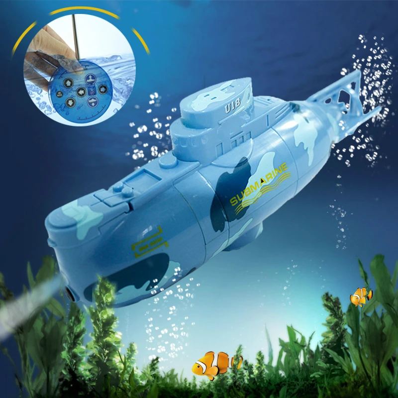 RC Submarine Radio Remote Control Submarine Create Toys 6CH Speed Electric Mini RC Toy Gifts for Kids