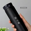 200/300ML 316 Stainless Steel Pocket Mini Thermos Custom LOGO Black Hot Water Bottle Vacuum Flask For Ice Coffee Travel Cup 3