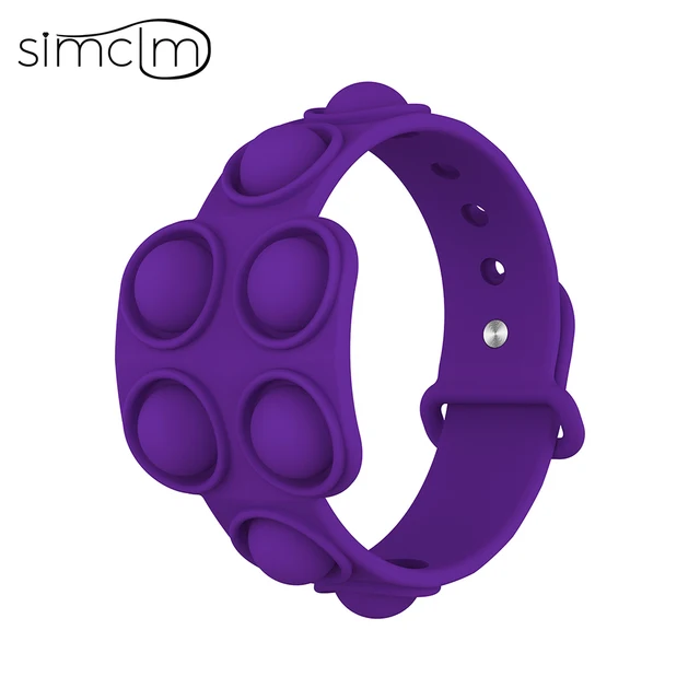 Mini Anime Push Keychain for Children Adult Sensory Trinkets Pop Bubble Among Us Key Ring Educational Cute Toy Anti-stress Funny J