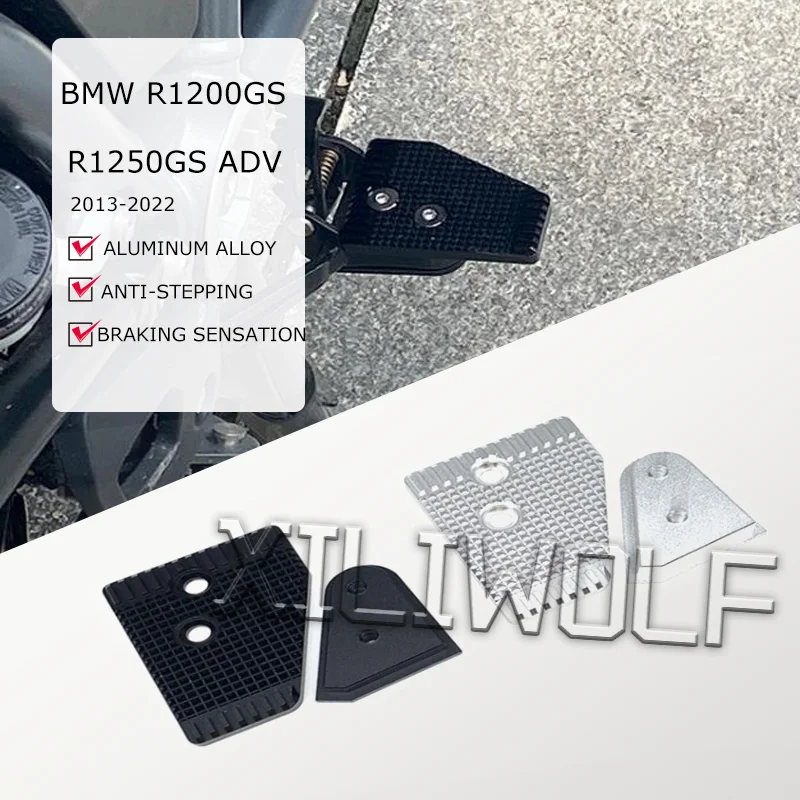 

For BMW R1250GS GSA R1200GS ADV Modified Rear Brake Widened Pedal Foot Brake Level Pedal Enlarge Extension Rear Brake Peg Pad
