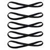 5/10Pcs Candy Color Women Men Yoga Hair Bands Sports Headband Girls Sport Anti-slip Elastic Rubber Sweatband Football Running 5