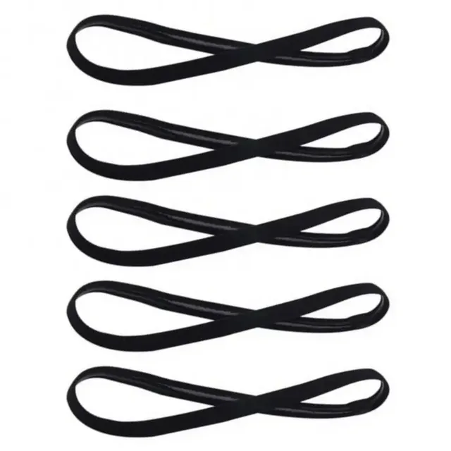 5/10Pcs Candy Color Women Men Yoga Hair Bands Sports Headband Girls Sport Anti-slip Elastic Rubber Sweatband Football Running 5
