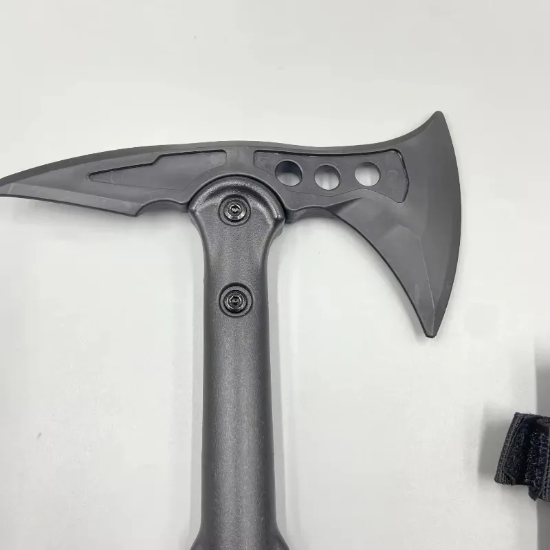37cm Military Simulation Axe Training Supplies Rubber Props Model Martial Arts Prop Axe Tactical Supplie Performance Collection