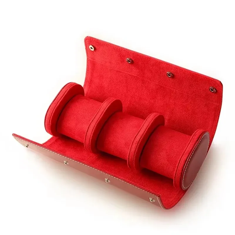Watch Box Case Pouch Organizer Leather Bag For Travel Storage
