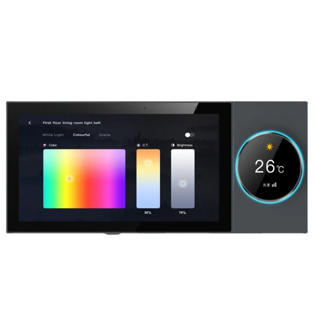 

Tuya Wifi Smart 6 Inch Control Panel Multi-Function Built in Zigbee Gateway Smart Home Controller Smart Host