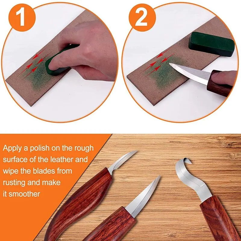 Wood Carving Tools Chisel Woodworking Cutter Hand Tool Set Wood Carving  Knife DIY Peeling Woodcarving