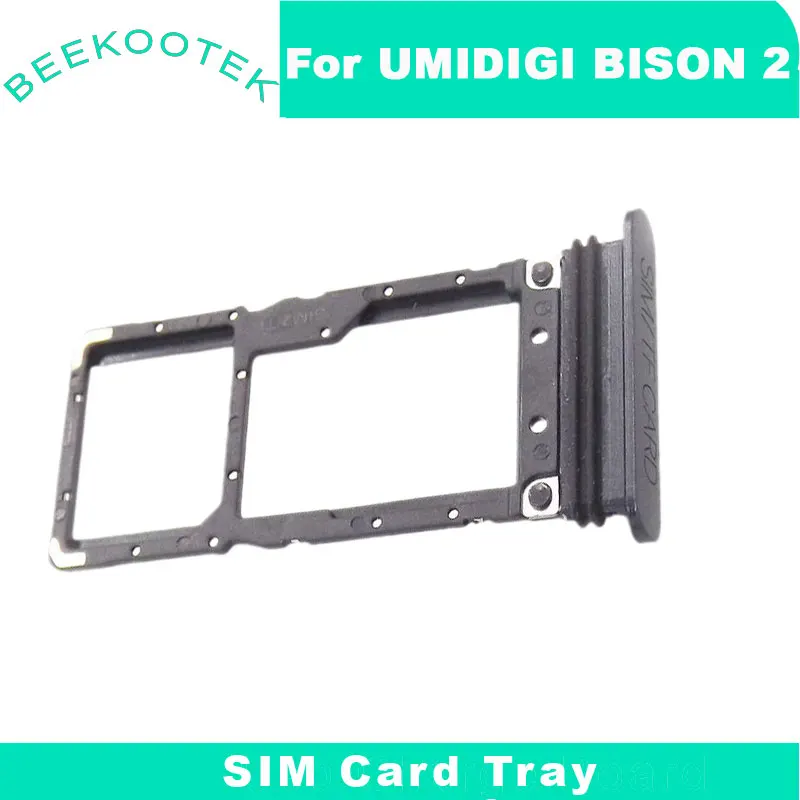 Nowy oryginalny UMIDIGI BISON 2 tacka na karty SIM taca czytnik kart akcesoria zamienne do UMIDIGI BISON 2 Pro Smart Phone