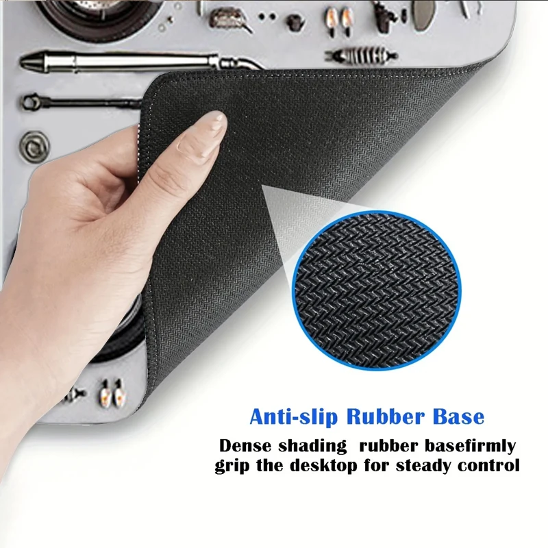 분해도면 고무 마우스 패드 마우스 패드 XXL 게임 액세서리 사무실 게이머 키보드 데스크 매트 미끄럼 방지 노트북 마우스 패드