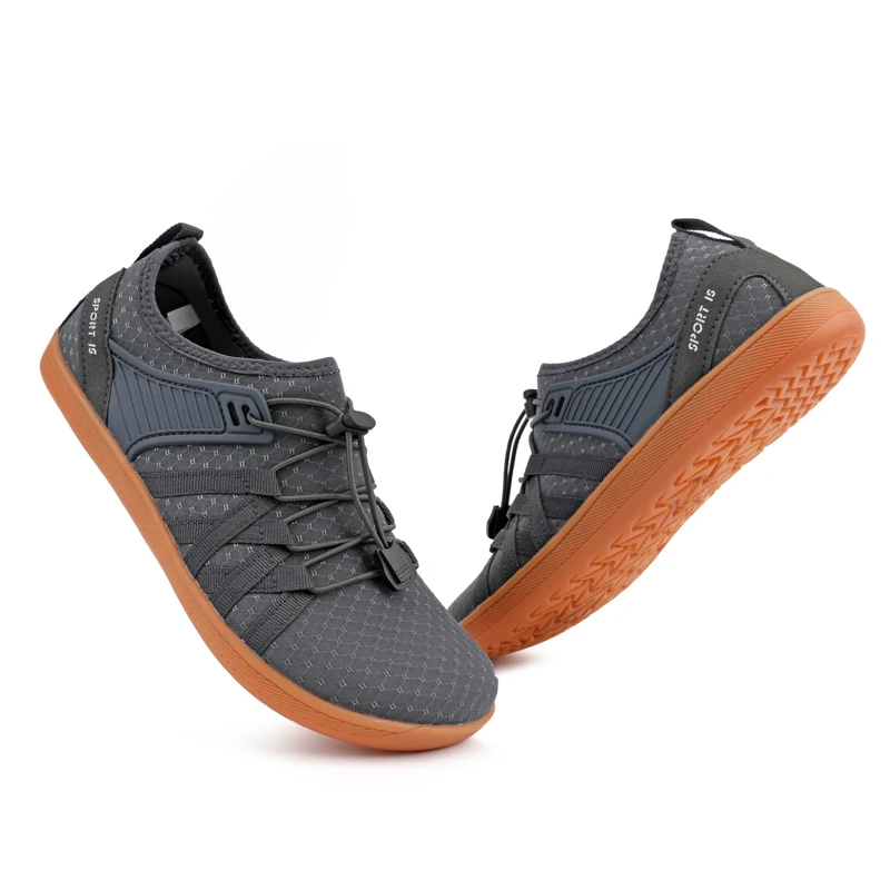 Men's and Women's Fitness Shoes Wide Palm Barefoot Leisure Sports Walking Shoes Outdoor Bicycle Wading Plastic Creek