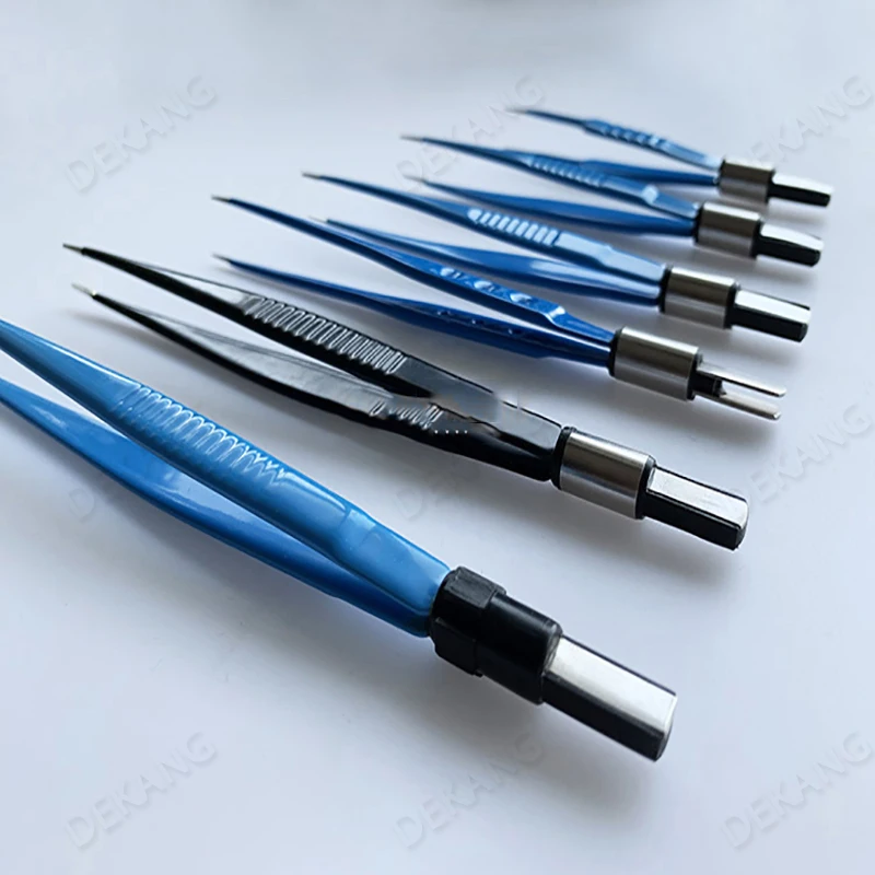 High Temperature And High Pressure Electrode Wire Bipolar Electrocoagulation Tweezers Compatible With Spring Light Electrocoagul surgical instruments