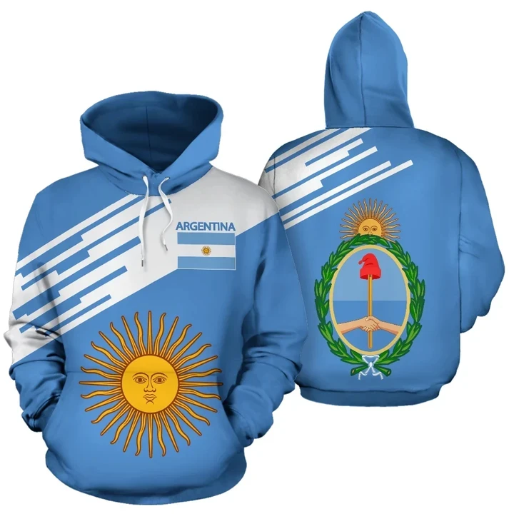 

3dprint, новинка, аргентинский спорт, флаг страны, уникальный мужской/женский уютный Hrajuku, Повседневная Уличная одежда, толстовка/свитшот на молнии