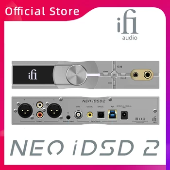 IFi NEO IDSD2 디지털 오디오 음악 디코더, 무손실 DAC 헤드폰 앰프, 블루투스 5.4, USB AptX 스트리밍, HIFI MQA CD 품질, 신제품