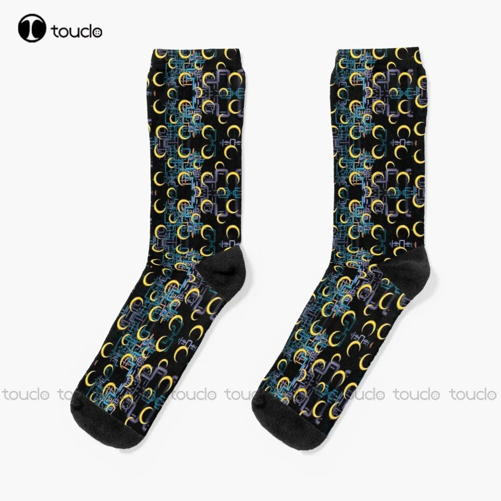 

Dan Flashes Pattern Cool Tim Robinson #1 Socks Black Mens Socks Personalized Custom Unisex Adult Teen Youth Socks New Popular