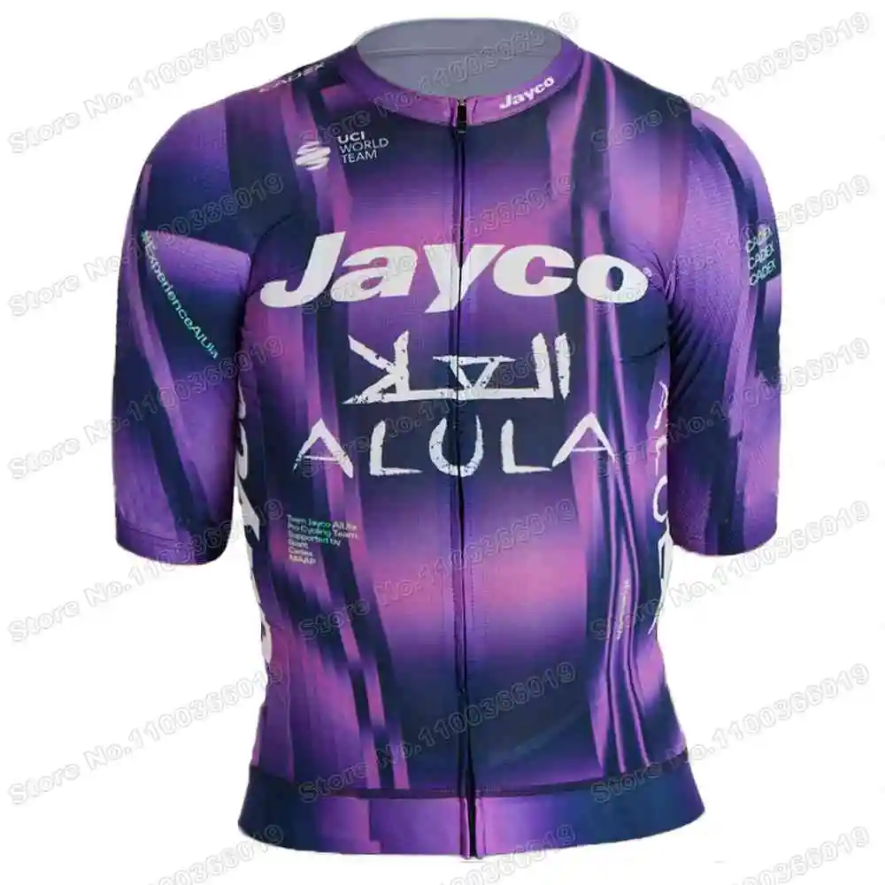 2025 Team Jayco Alula Cycling Jersey Set Summer Cycling Clothing Men's Short Sleeve Kit Road Bike Shirts Suit Bicycle Bib Shorts 6