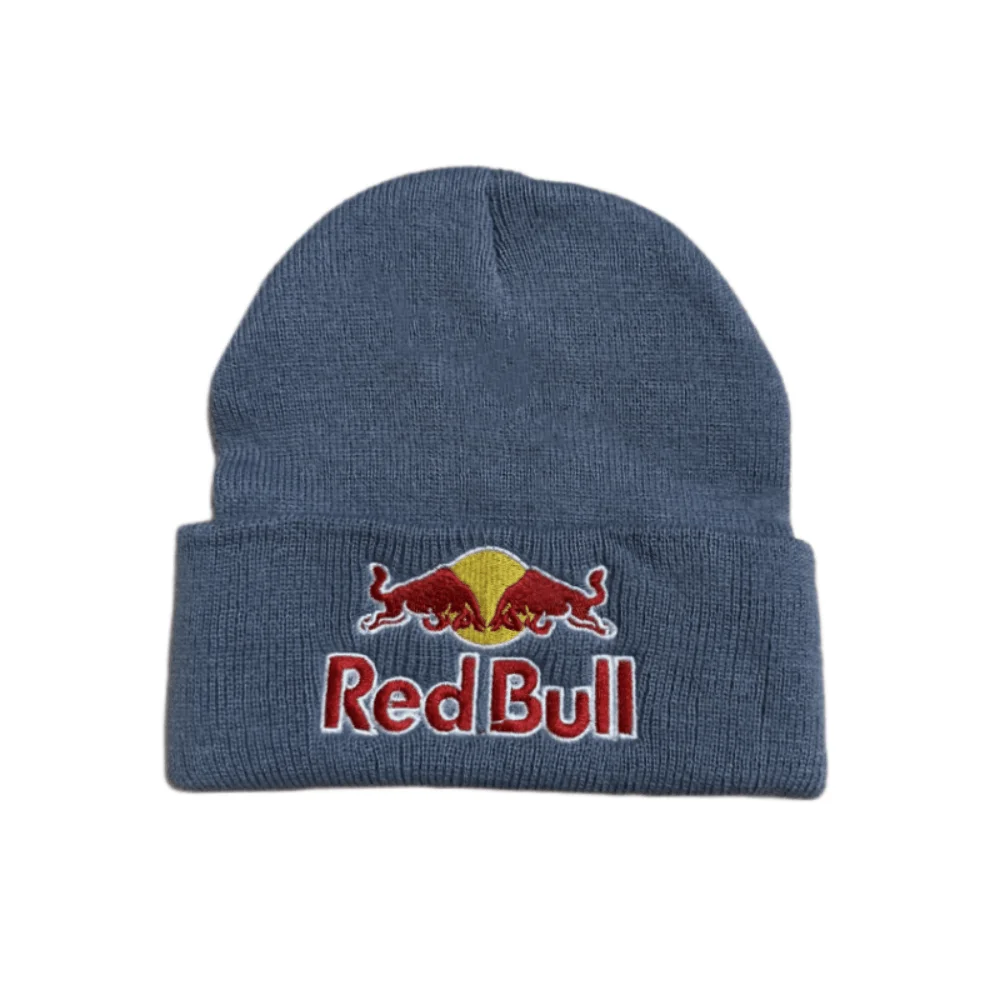 New Fashion 6 colors Red Bull High Quality Knitted Hat for Women and Men Casual Beanie Hat Cap Winter Soft Warm Caps Unisex 5
