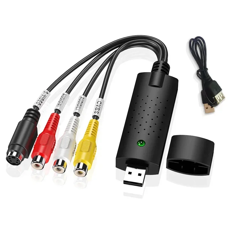   ī޶ TV ڽ, VHS ÷̾, ȭ ĸó ī, NTSC PAL PC, USB2.0 VHS-DVD ȯ, RCA CVBS AV S- 