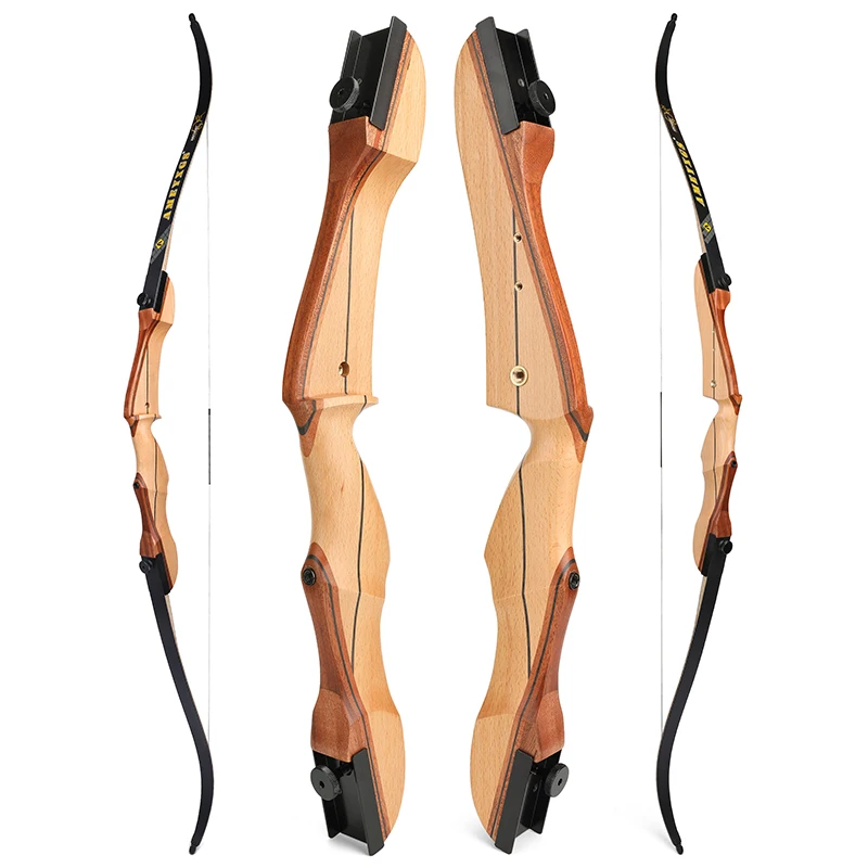 1pc Archery Recurve Bow 14 24 Lbs 66Inch Take Down Bow Right Hand for