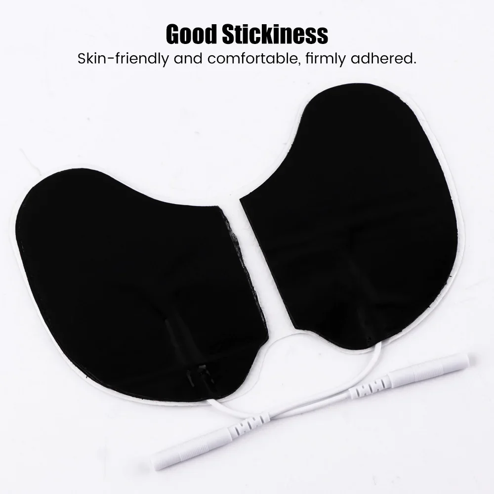 2/4PCS Reusable Self-adhesive 2mm Pin Electrode Pad Physiotherapy Gel Patch for Knee TENS Unit Body Acupuncture Therapy Massager