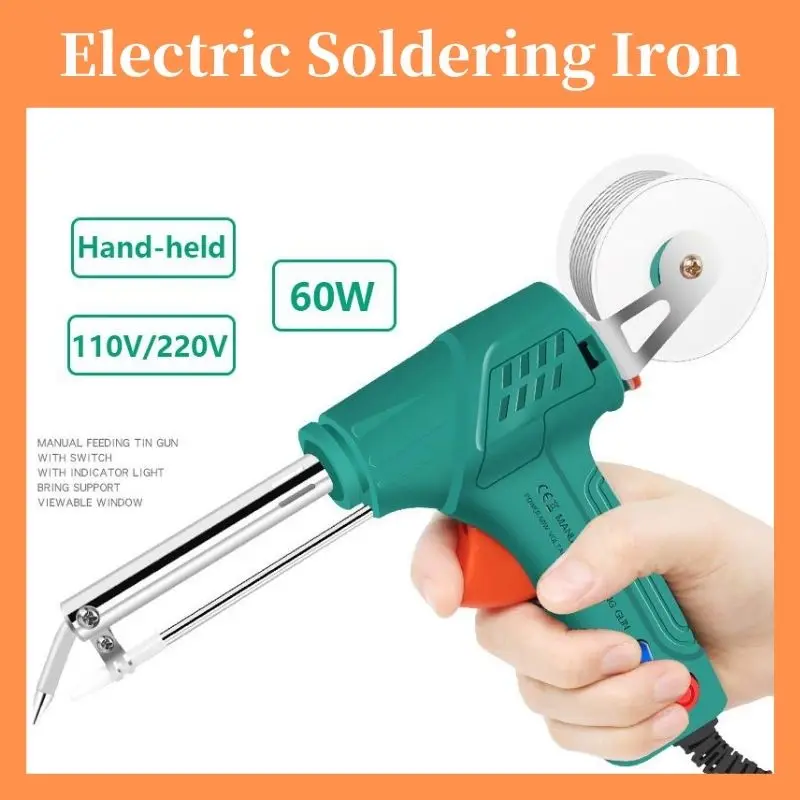 60W Handheld Electric Soldering Iron 110V/220V External/Internal