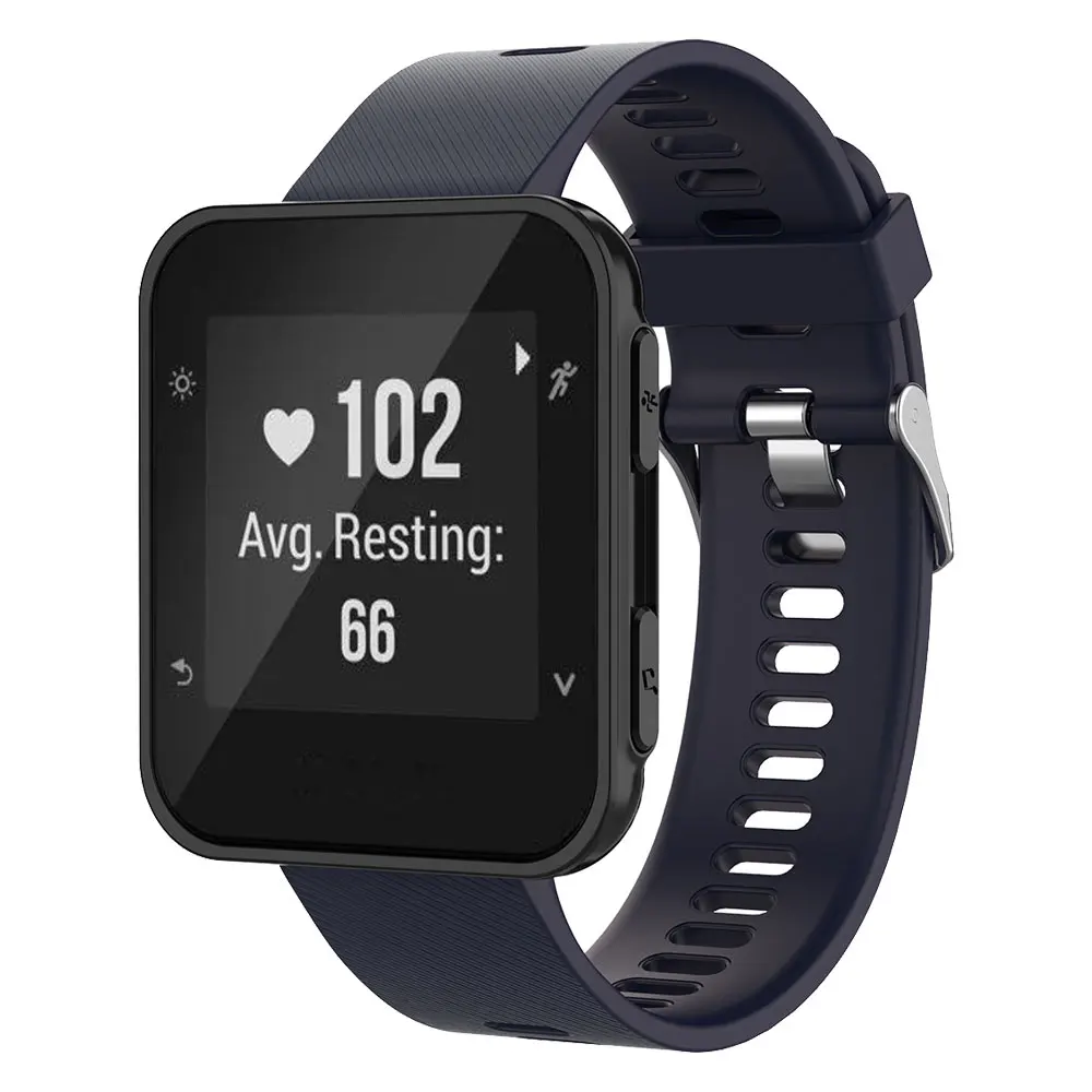 스포츠 실리콘 시계 밴드, Garmin Forerunner 30 35 용, 통기성 스마트 시계 밴드, 방수 팔찌 액세서리