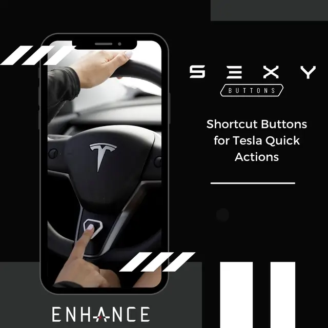 Futhope S3XY Button For Tesla 3/Y Enhance Interesting Multi