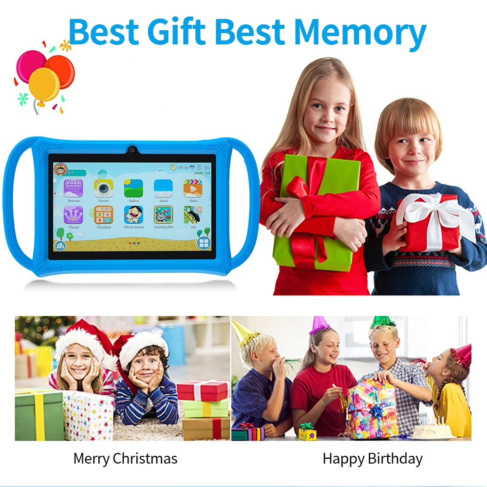 New 7.0-inch one-piece Android Tablet 4GB+64GB Android 9.0 system children's software 4000mAh Mini PC 6