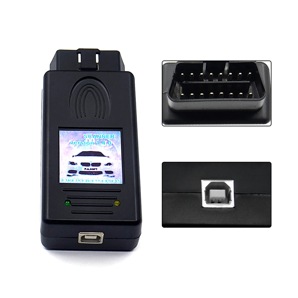 OBD2 Scanner Diagnostic Tool for BMW 1.4.0 Code Reader 1.4 USB Auto