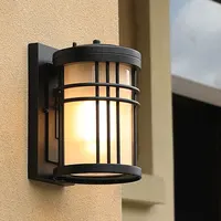 Outdoor Waterproof Wall Lamp Modern Villa Entrance Corridor Garden Lamps Retro Balcony Gate Terrace Lighting Fixture 1