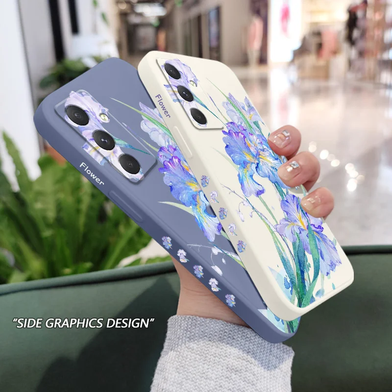 Gorgeous Iris Flowers Phone Case Cover