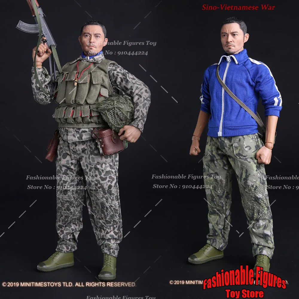 Minimes Toys M022 1/6 Men Soldier Brave People Heroes South Xinjiang Guard Set Completo 12 ''Action Figure Body Model