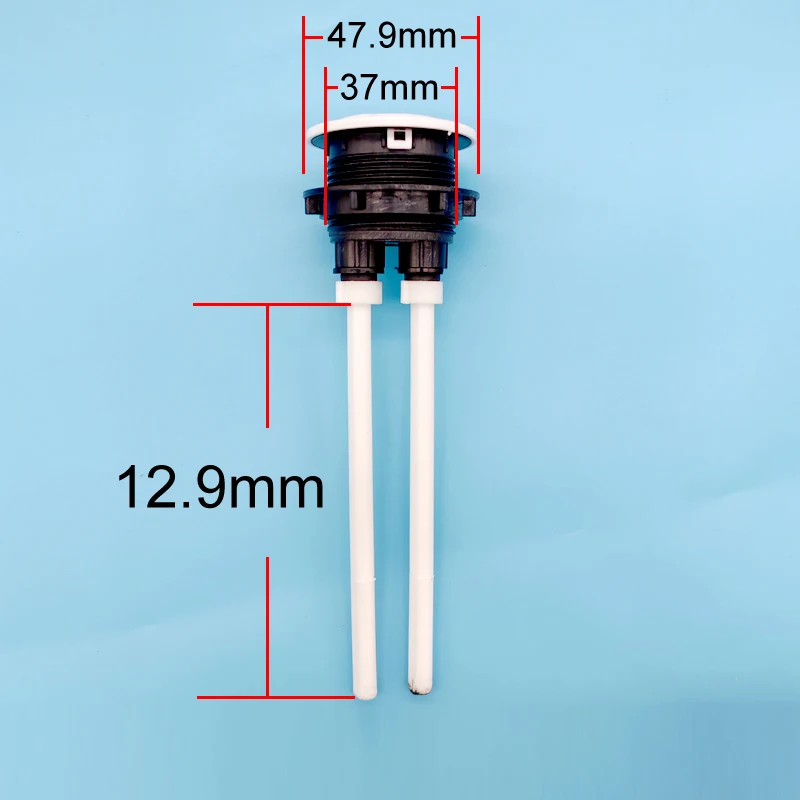 Dual Flush Toilet Tank Button Round shape Toilet Push Buttons Bathroom Accessories 38mm