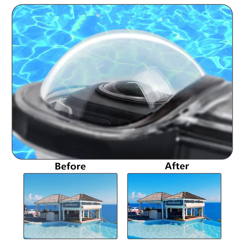 Waterproof diving Case para Insta 360 X3,