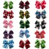 50/100pcs Small Dog Grooming Bows Pearl Plaid Style Pet Dog Hair Bows Rubber Bands Dog Hair Accessories Pet Supplies for Dogs 6