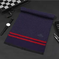 Классический брендовый шарф для мужчин, кашемировые зимние теплые шарфы высокого качества, винтажная шаль, длинная накидка, роскошный дизайнерский шарф для мужчин, подарки — изображение 5