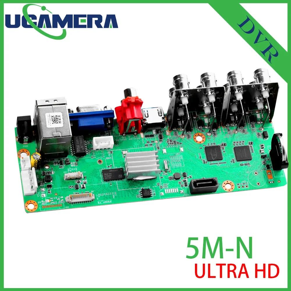 6 In 1 Cctv Mini Dvr Tvi Cvi Ahd Cvbs Telecamera Ip Videoregistratore Digitale 4Ch 8Ch Ahd Dvr Nvr Sistema Cctv Supporto 5Mp/2Mp