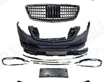 Car Body Kits For Mercedes Benz V260 V250 Vito Business Retrofit Maybach  Big Surround Hood Front Bar Middle Net Rear Bar - Body Kits - AliExpress