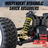1/12 RC Car SY1201 32km/H 2.4G 4WD with Gyroscope 390 Motor ESP with LED Light High Speed Drift Car RTR Suits Adult Kid Toy Gift 5