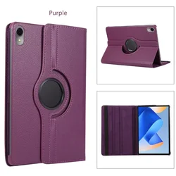 Luxury 360° Rotating PU Leather Tablet Stand Case - Shockproof & Stylish for MatePad Pro10.8 2021 (Purple)