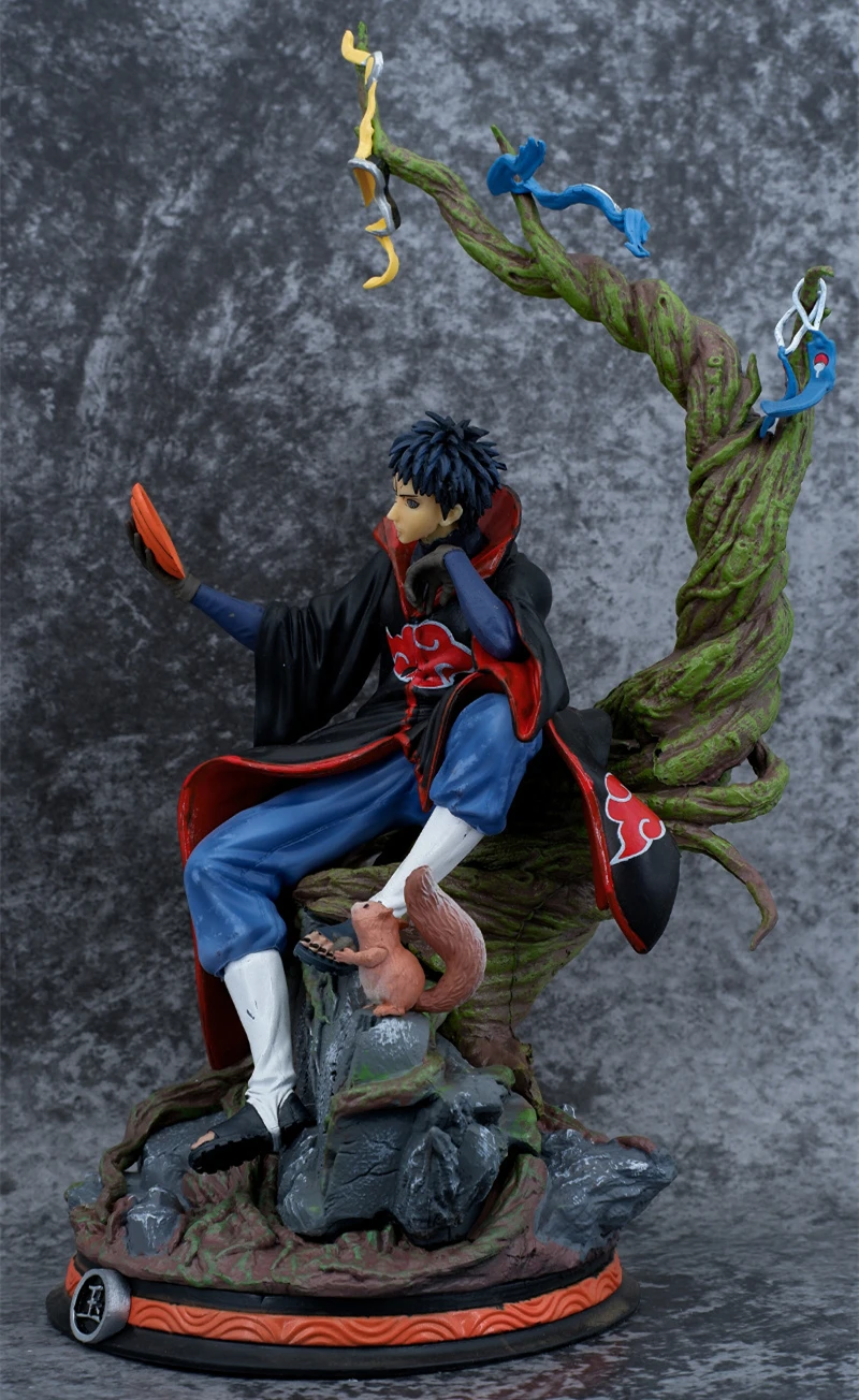 Anime Akatsuki Uchiha Obito Tobi Battle Ver. GK PVC Action