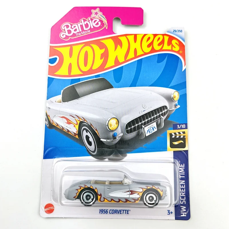 

2024-29 Hot Wheels Cars 1956 Corvette 1/64 Metal Die-cast Model Toy Vehicles