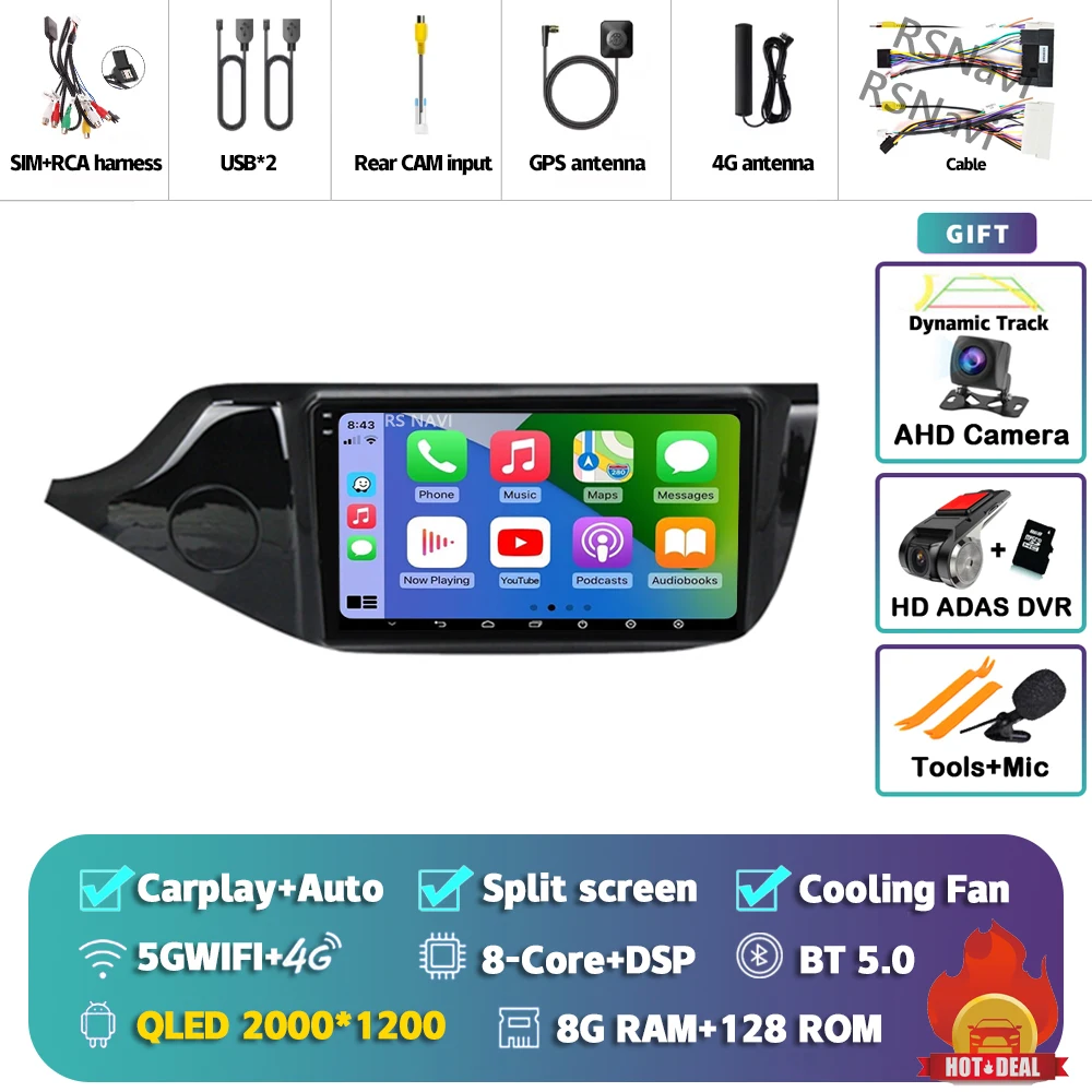 2K 8G-128G CAM DVR