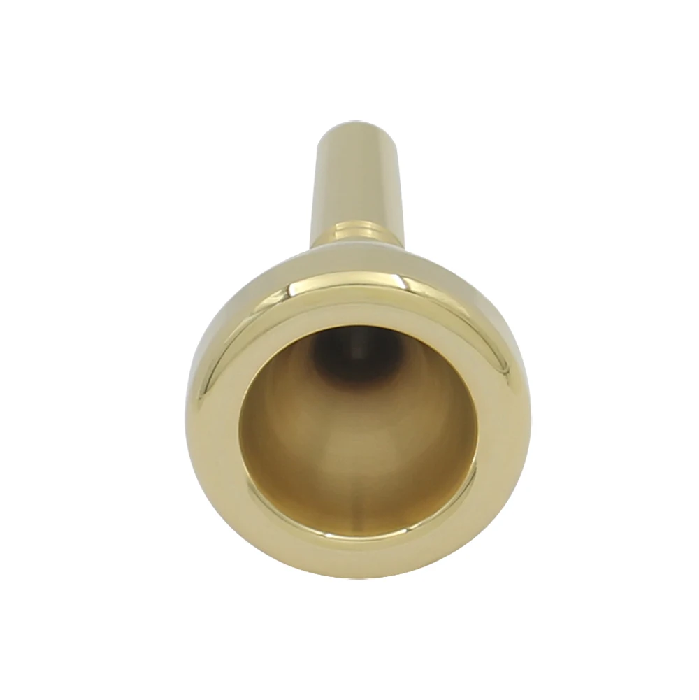 Description Picture 5 of itemAlto Trombone Mouthpiece Nozzle Golden Silver Brass Mouthpiece 6.5AL Professional Trombone Accessories Musical Instrument Parts