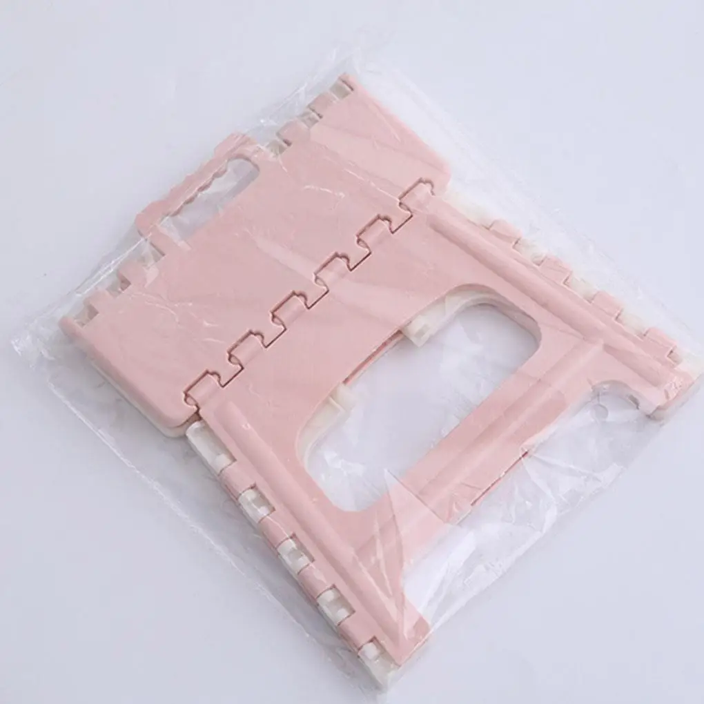 Bathroom Furniture Folding Home Kids Children Plastic Step Stool Portable Folding Chair Small Bench Stool step stool foldable plastic stool