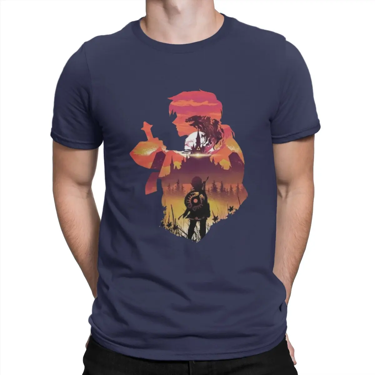 thumbnail image 1 of Camiseta única de Tears Of The Kingdom, Z-Zelda Leisure, para adultos, 1 of 7