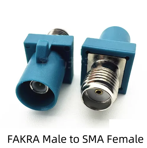 Conector Adaptador Antena Automóvel Universal Z-tipo Fakra Macho-fêmea para Sma Macho-fêmea Gps Fakra-sma - Imagem 5