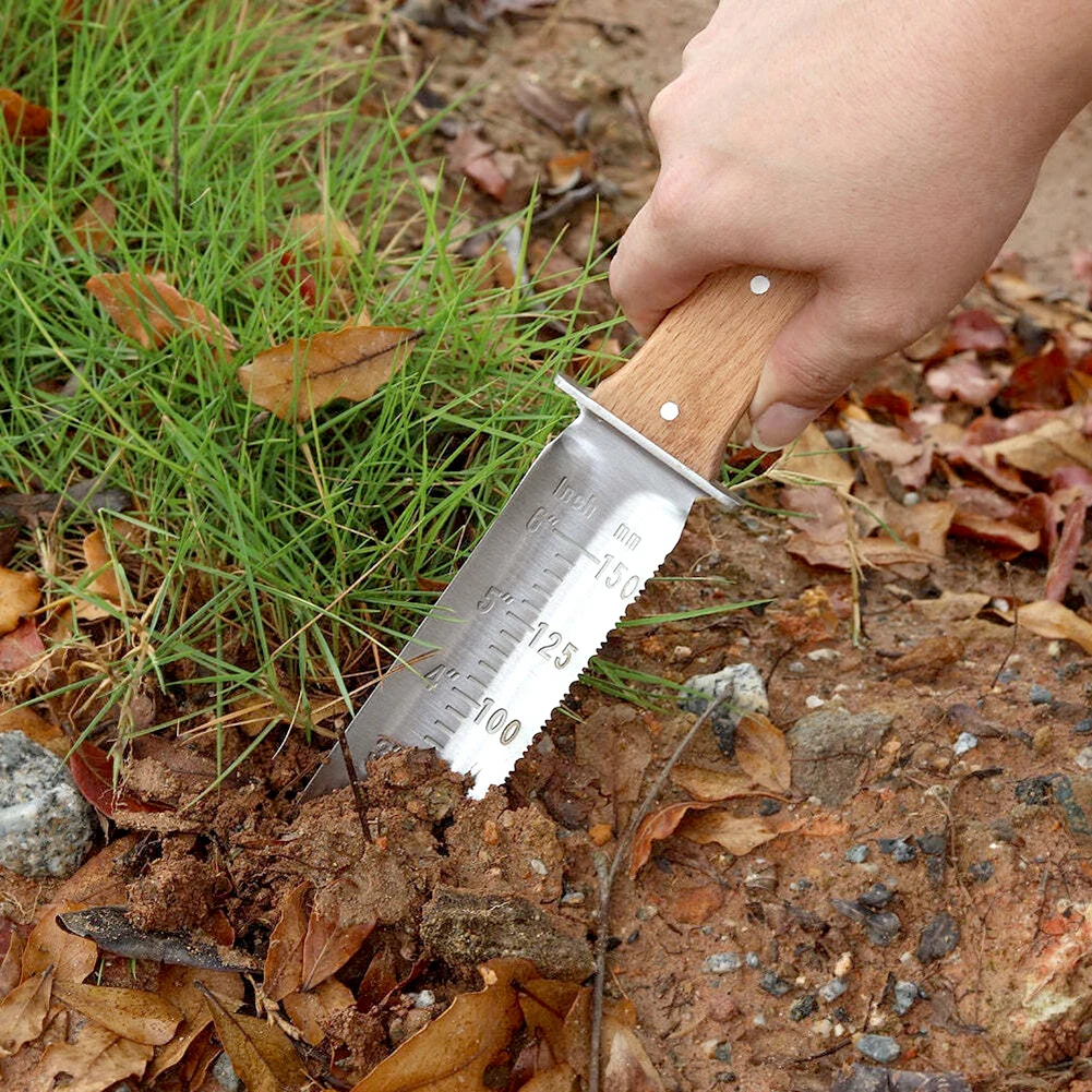 Garden Digging Cutter With Serrated Weeding Cutter For Diy Planting Pruning 5