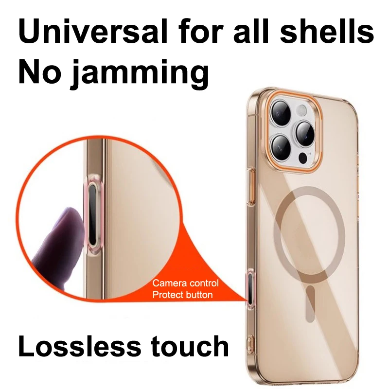 Luxury Camera Control Capture Button Cover Sensitive Smart Island Metal Camera Control Capture Button Protector Accessories