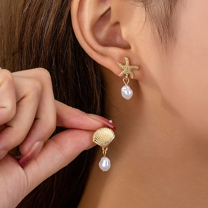 Marina | Women's Shell Earrings