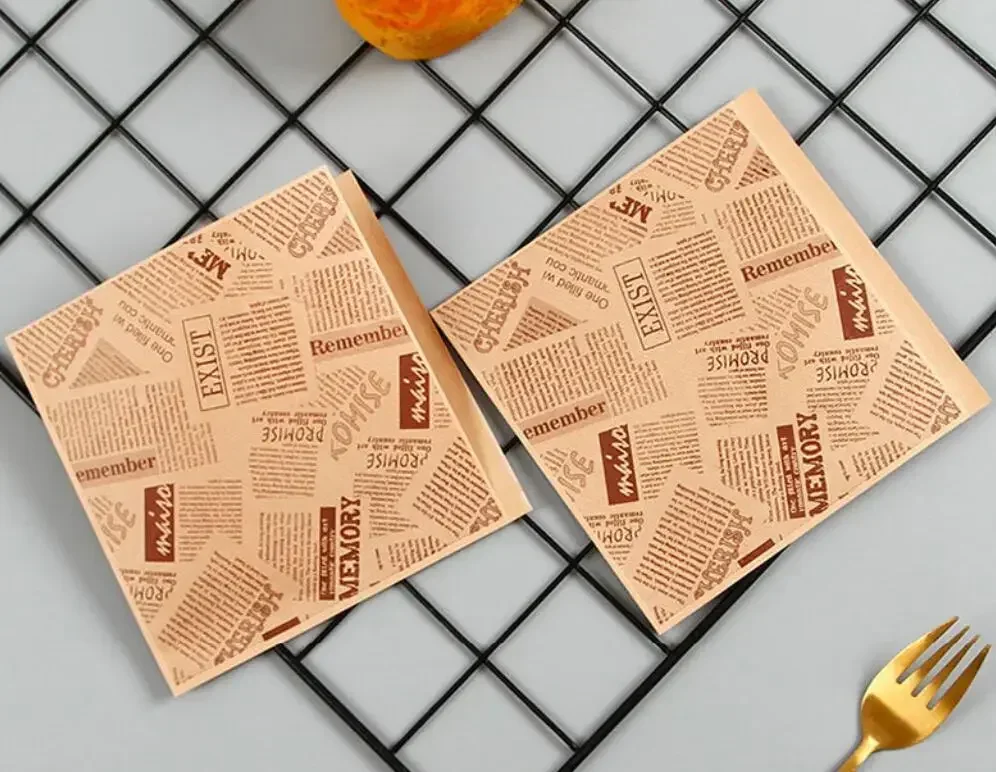 100pcs Triangular Kraft Paper Bags for Donuts, Sandwiches, Bakery, Bread & Food Pac... - SKU TKPB1613 - UGI Packaging